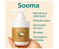 Crema Depilatoria Facial Sooma