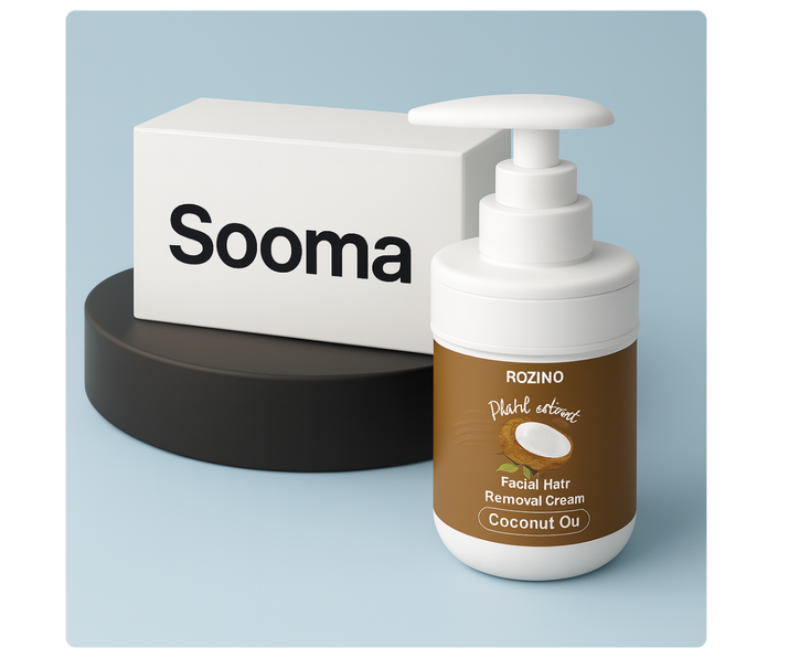 Crema Depilatoria Facial Sooma